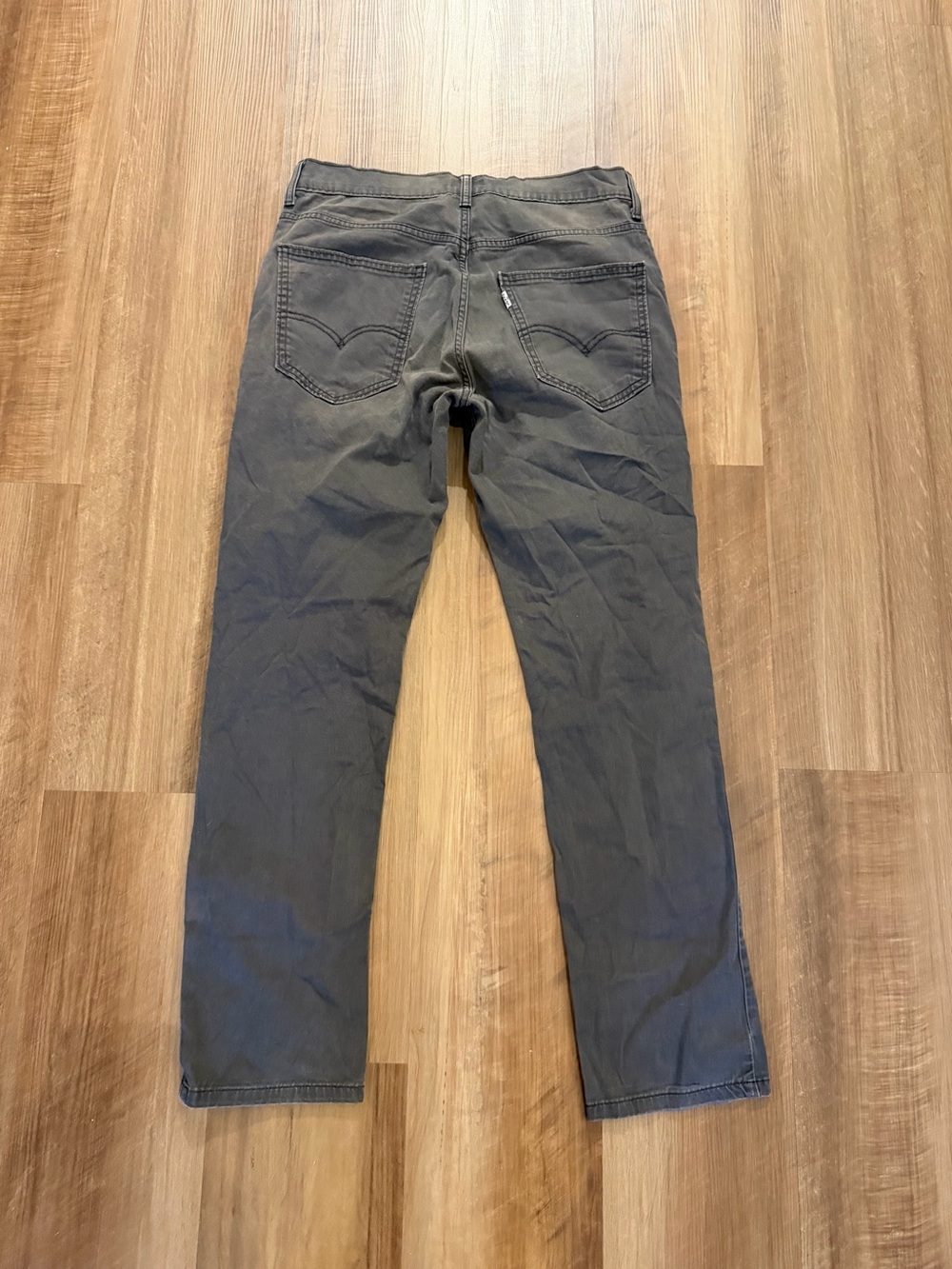 Levi Strauss & Co Chino Men's Pants Olive 30x30 - Picture 2 of 7
